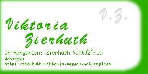 viktoria zierhuth business card